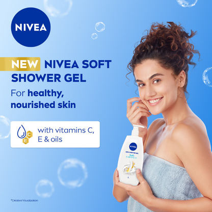 Nivea Soft & Almond Oil Shower Gel