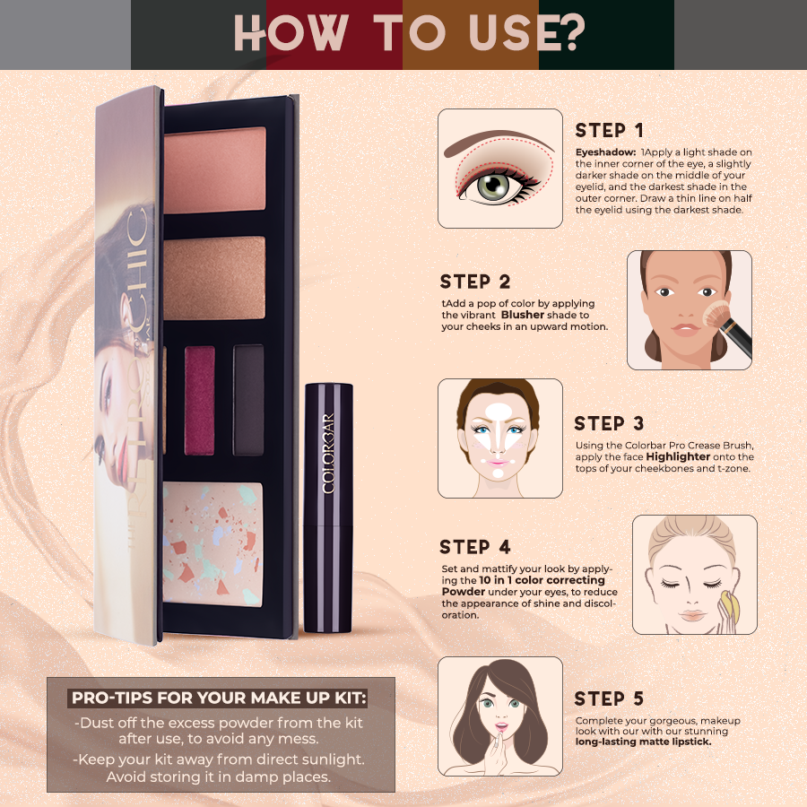 Colorbar Make Up Kit Retro Chic
