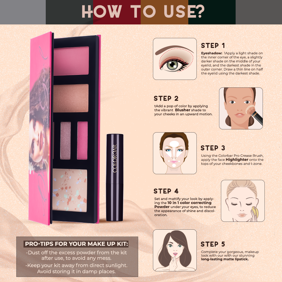 Colorbar Make Up Kit Dream Girl