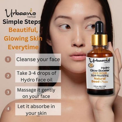 Urbaano Herbal Hydro Glow Booster Face Serum Oil