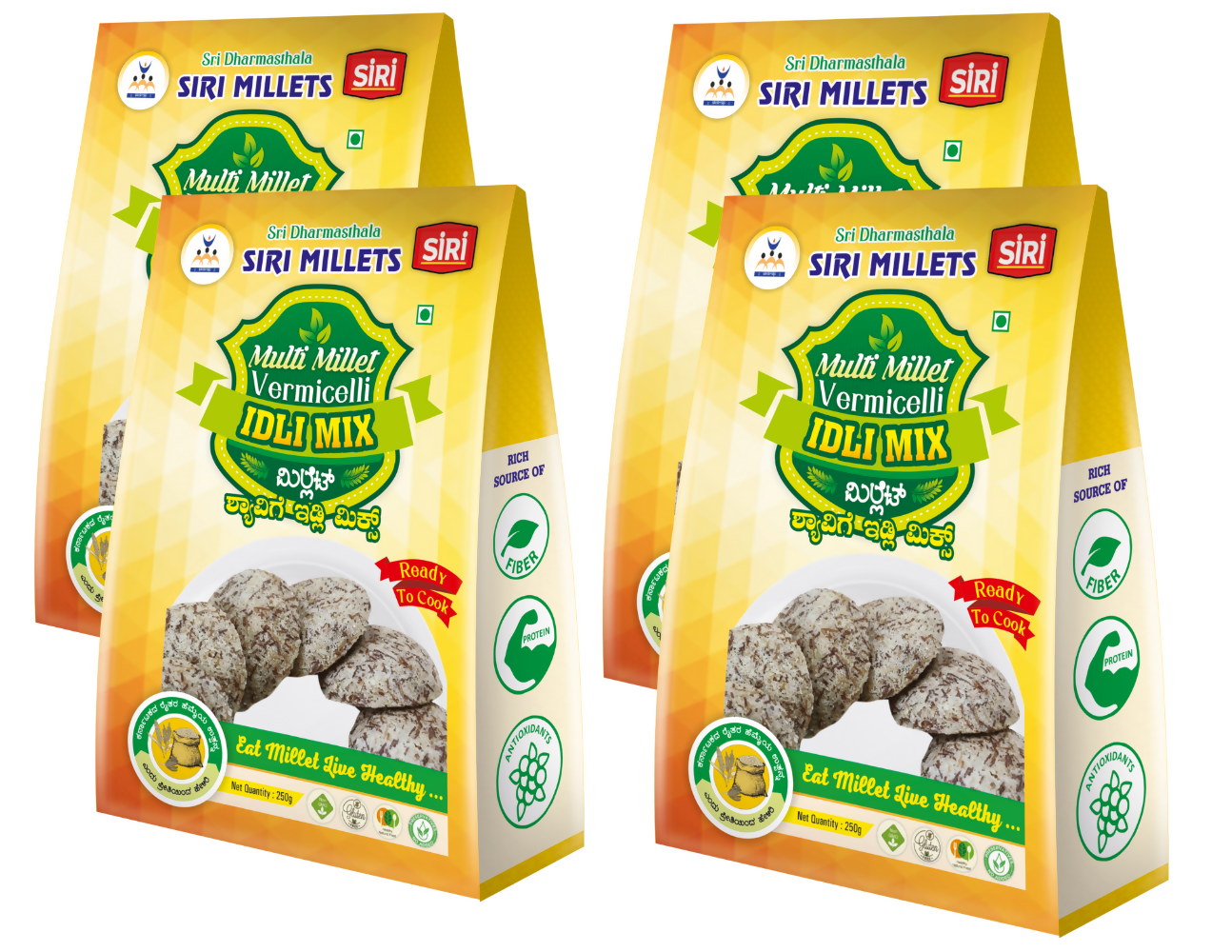Buy Siri Millets Multi Millet Vermicelli Idli Mix from DrMediCart, Ship from India to USA