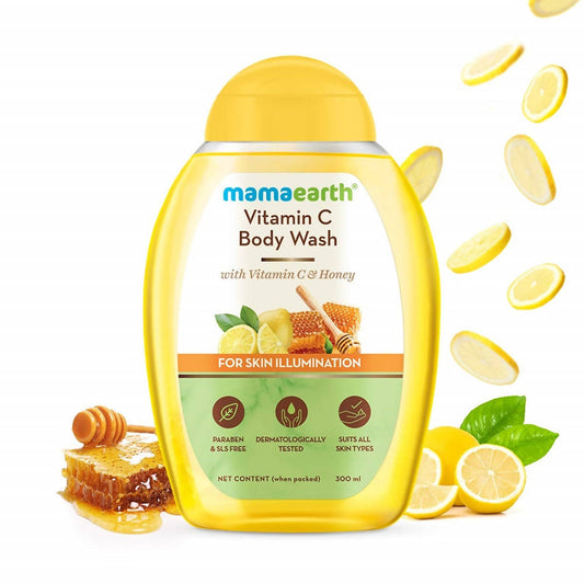 Buy Mamaearth Vitamin C Body Wash with Vitamin C & Honey For Skin Illumination from DrMediCart, Ship from India to USA