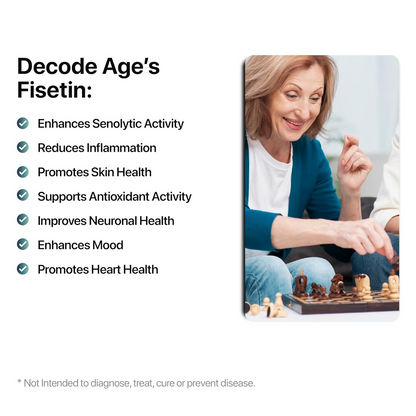 Decode Age 99% Pure Fisetin Capsules