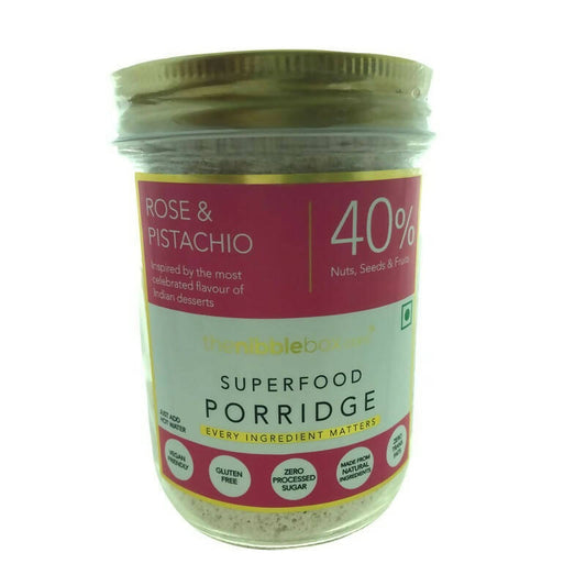 Buy Thenibblebox Rose & Pistachio Almond flour Superfood Porridge Instant Breakfast Mix from DrMediCart, Ship from India to USA