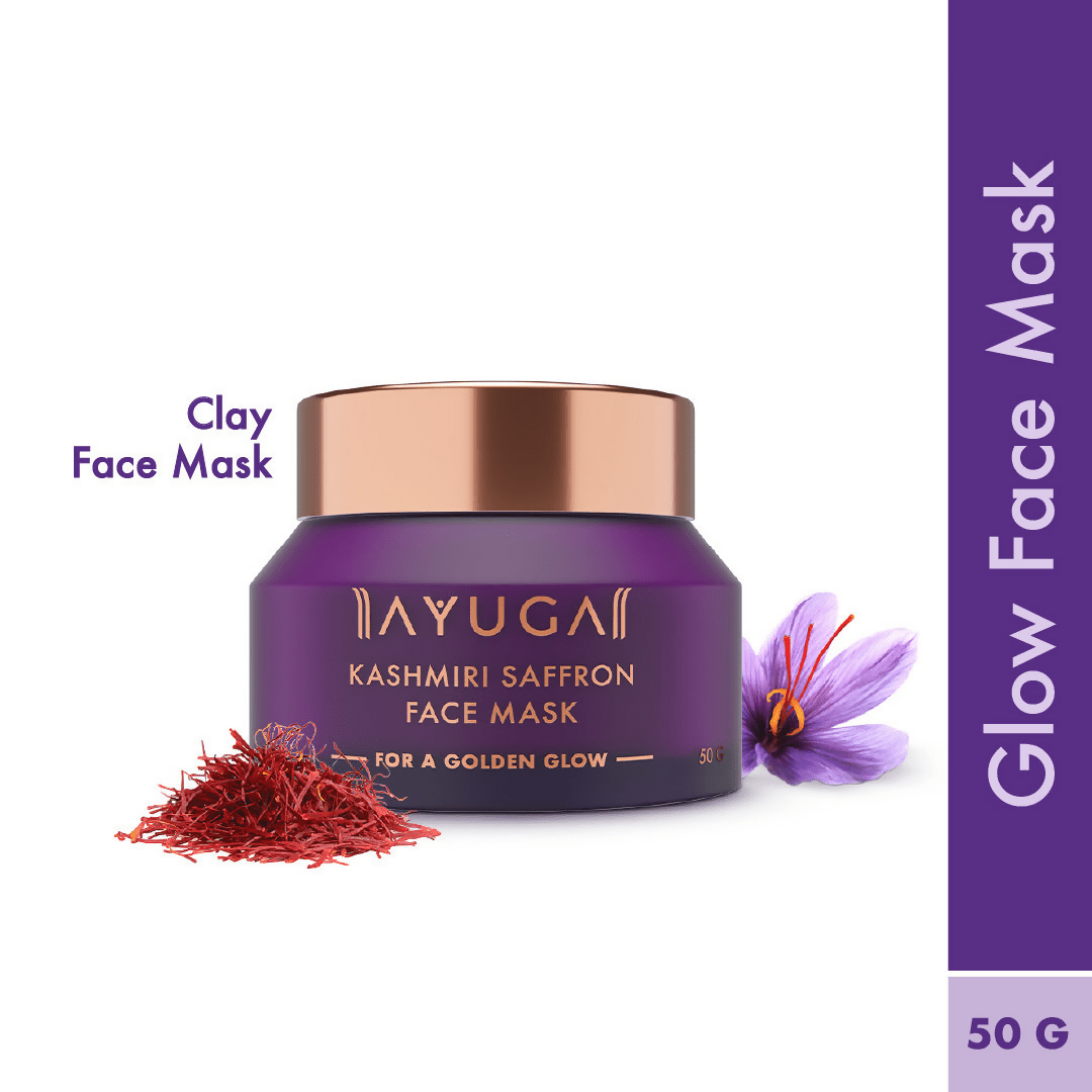Ayuga Kashmiri Saffron Face Mask