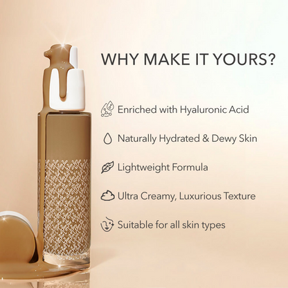 Kay Beauty By Katrina Kaif Hydrating Foundation - 175N Deep