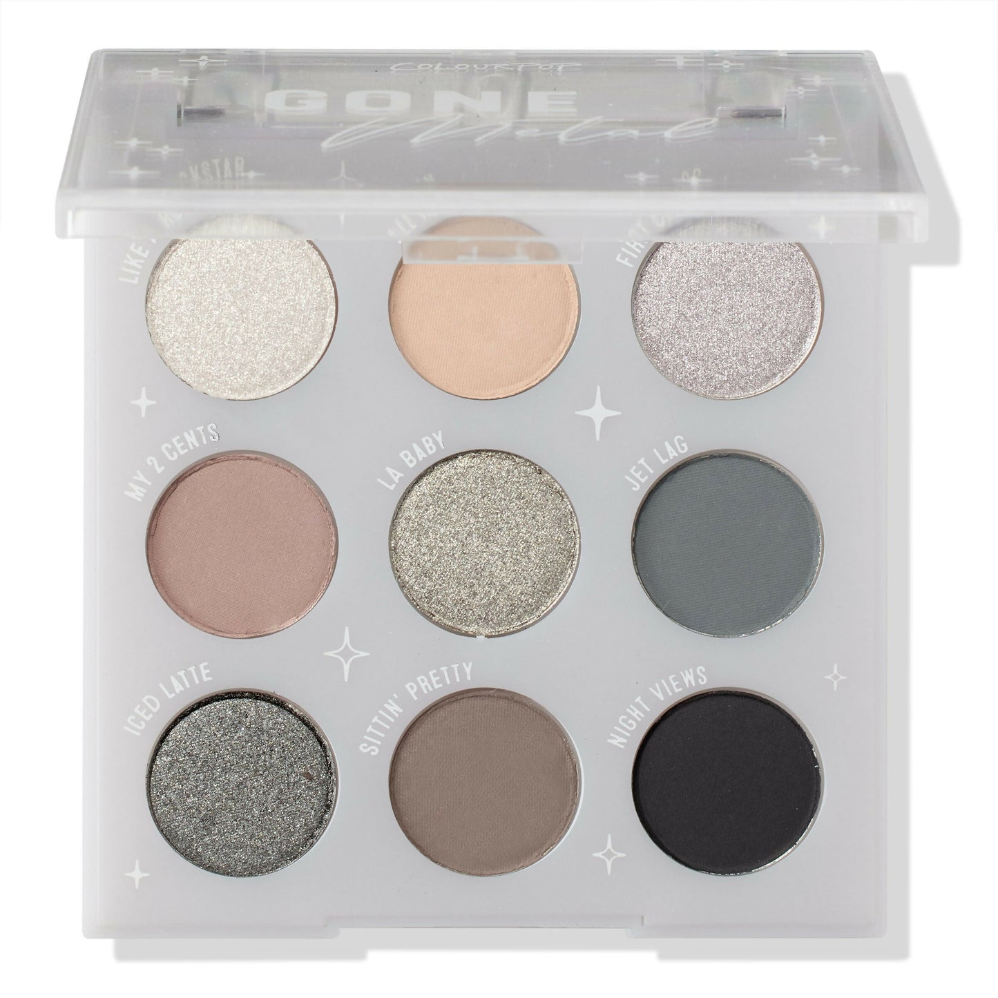 ColourPop 9pan Pressed Powder Palette - Gone Metal