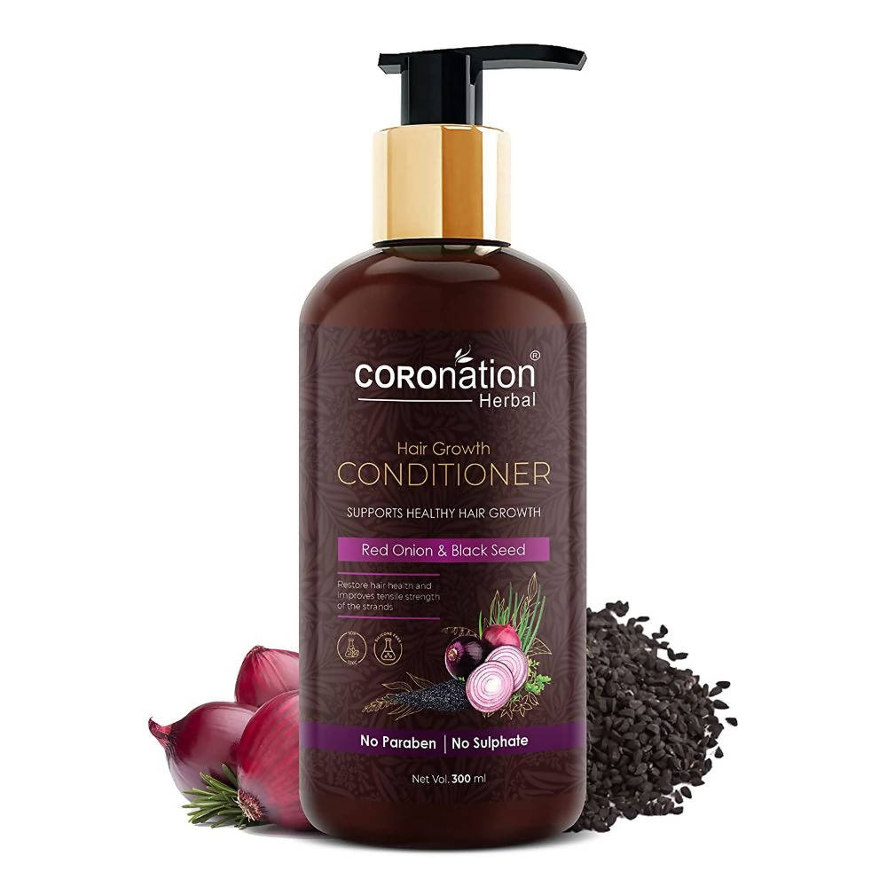 Buy Coronation Herbal Red Onion & Black Seed Hair Conditioner from DrMediCart, Ship from India to USA