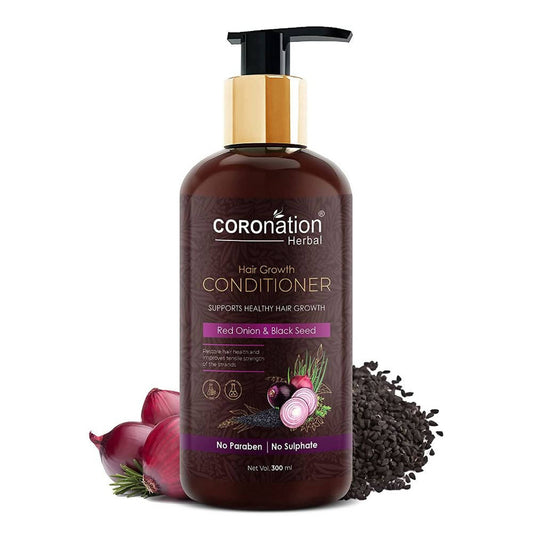 Buy Coronation Herbal Red Onion & Black Seed Hair Conditioner from DrMediCart, Ship from India to USA