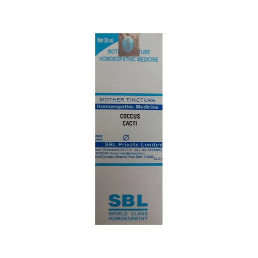 SBL Homeopathy Coccus Cacti Mother Tincture Q