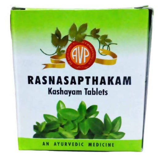 Buy AVP Ayurveda RasnaSaptakam Kashayam Tablets from DrMediCart, Ship from India to USA