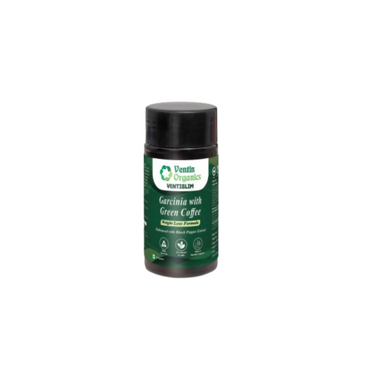 Ventin Organics Ventislim Garcinia Cambogia with Green Coffee Capsules