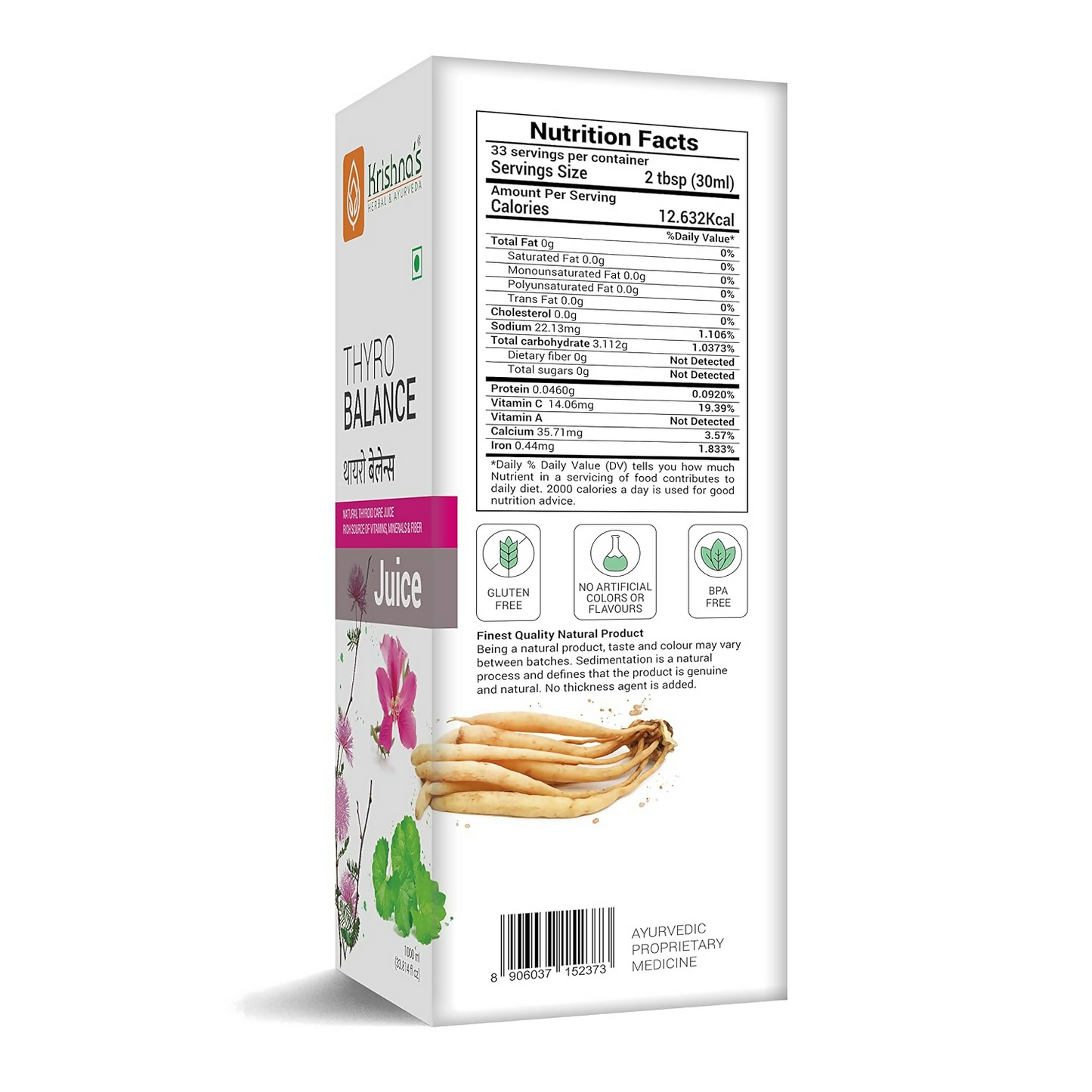 Krishna'S Herbal & Ayurveda Thyro Balance Juice
