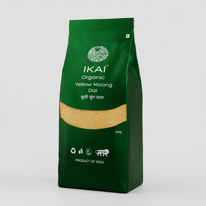 IKAI Organic Yellow Moong Dal