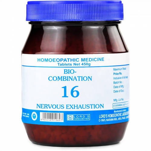 Buy Lord's Homeopathy Bio-Combination 16 Tablets from DrMediCart, Ship from India to USA