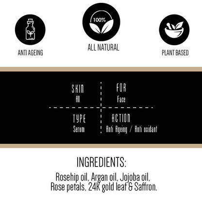 Gulnare Skincare Rose Gold Elixir