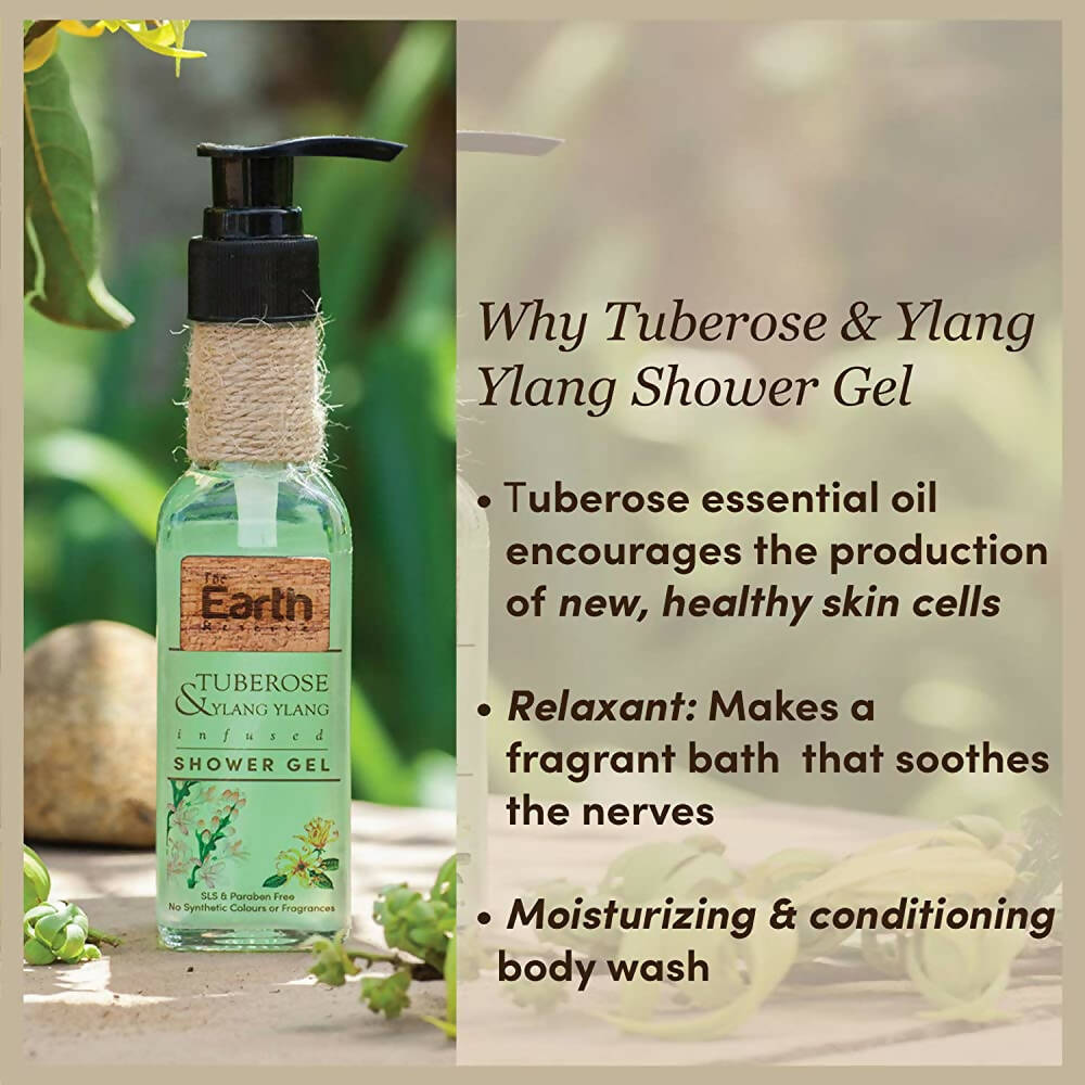 The Earth Reserve Tuberose & Ylang Ylang Shower Gel