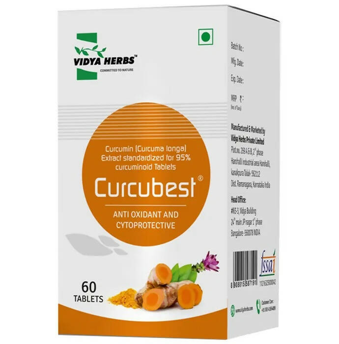 Buy Vidya Herbs Curcubest Tablet from DrMediCart, Ship from India to USA
