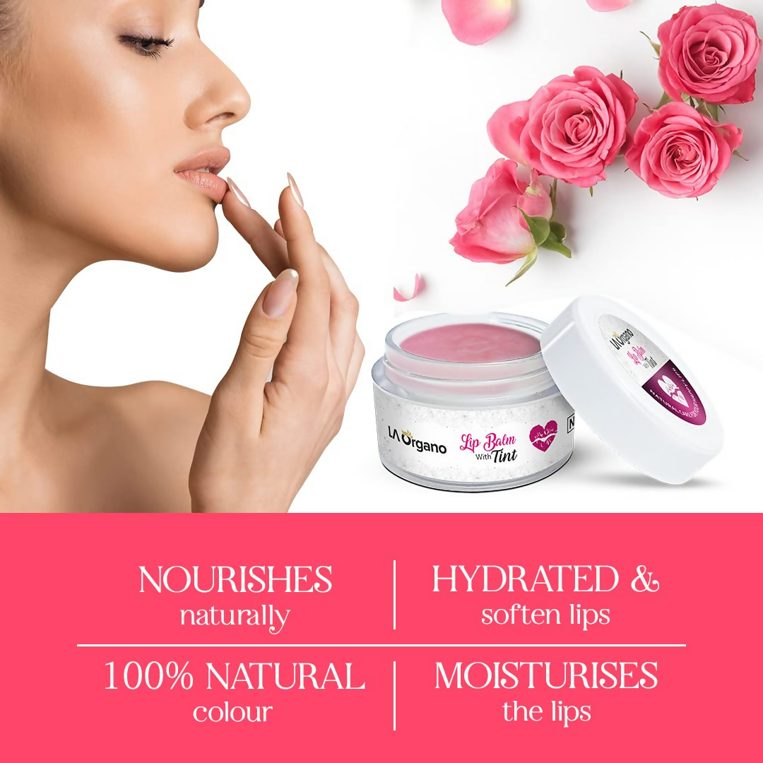 Buy LA Organo Tint Lip Balm For Dry Chapped Lips from DrMediCart, Ship from India to USA