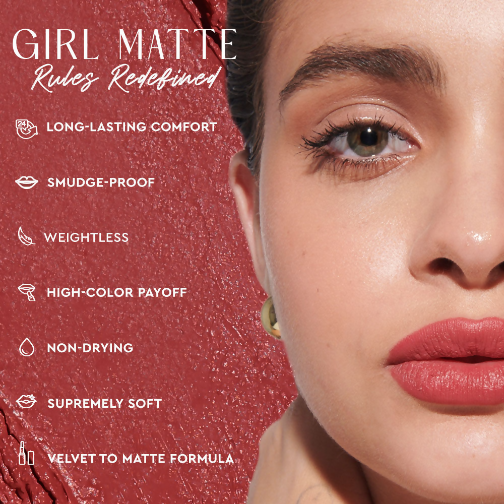 Kiro Slickstick Luxe Matte lipstick - Rustic Cocoa