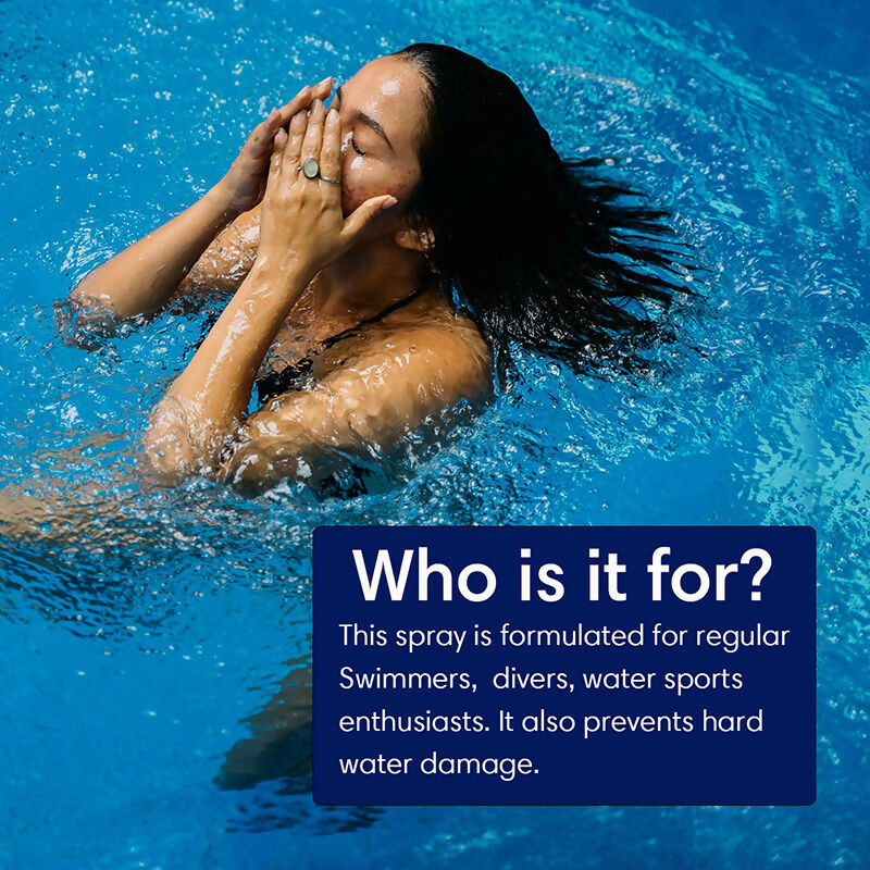 The Earth Collective Pre Swim Water Defence Hair Spray
