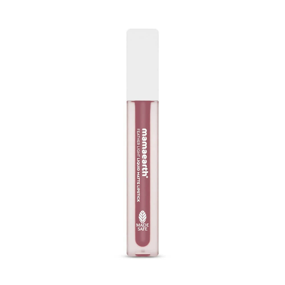 Mamaearth Feather Light Liquid Matte Lipstick - Nude Rose - Limited Time Offer