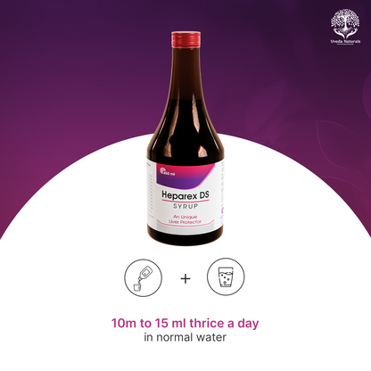 Uveda Naturals Heparex DS Syrup