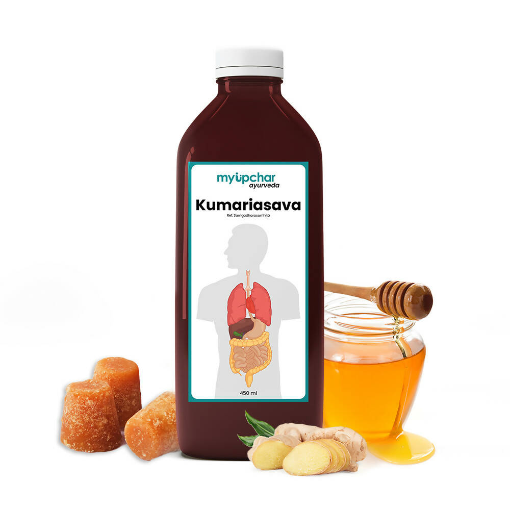 Buy Myupchar Ayurveda Kumariasava Tonic For Women from DrMediCart, Ship from India to USA