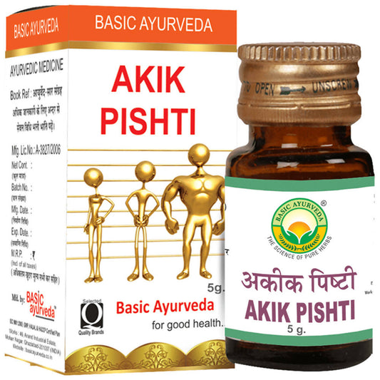 Buy Basic Ayurveda Akik Pishti from DrMediCart, Ship from India to USA