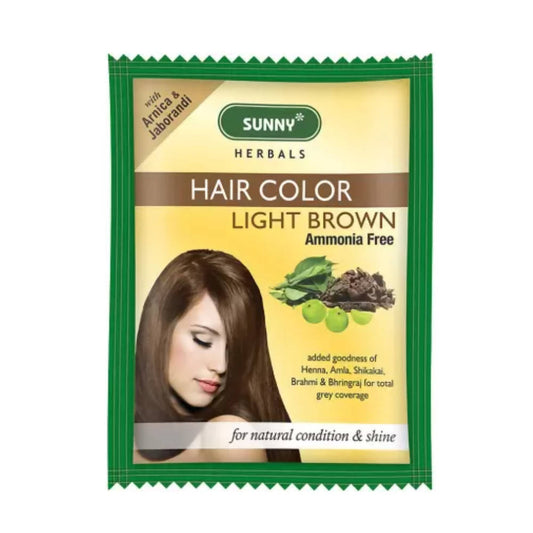 Buy Bakson's Sunny Herbals Hair Color Light Brown from DrMediCart, Ship from India to USA