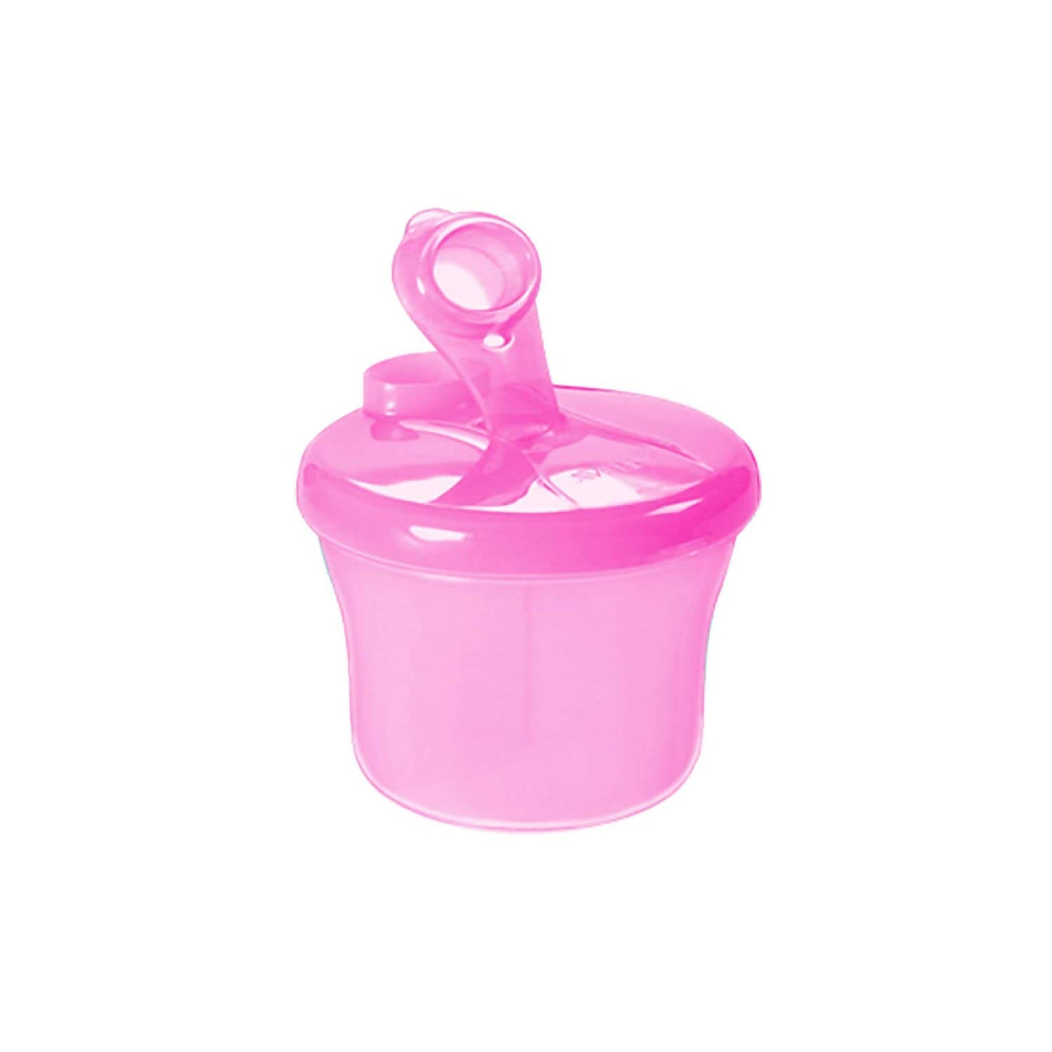 Safe-O-Kid Bpa Free Portable Milk Powderfood Storage Box For Baby, Pink