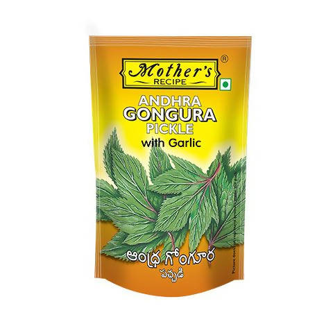 Buy Mother's Recipe Andhra Gongura Pickle With Garlic from DrMediCart, Ship from India to USA