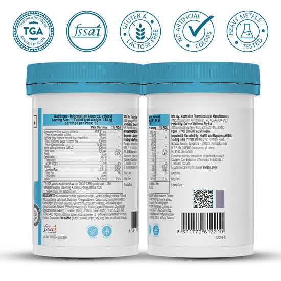 Swisse Glucosamine Sulfate+ Tablets
