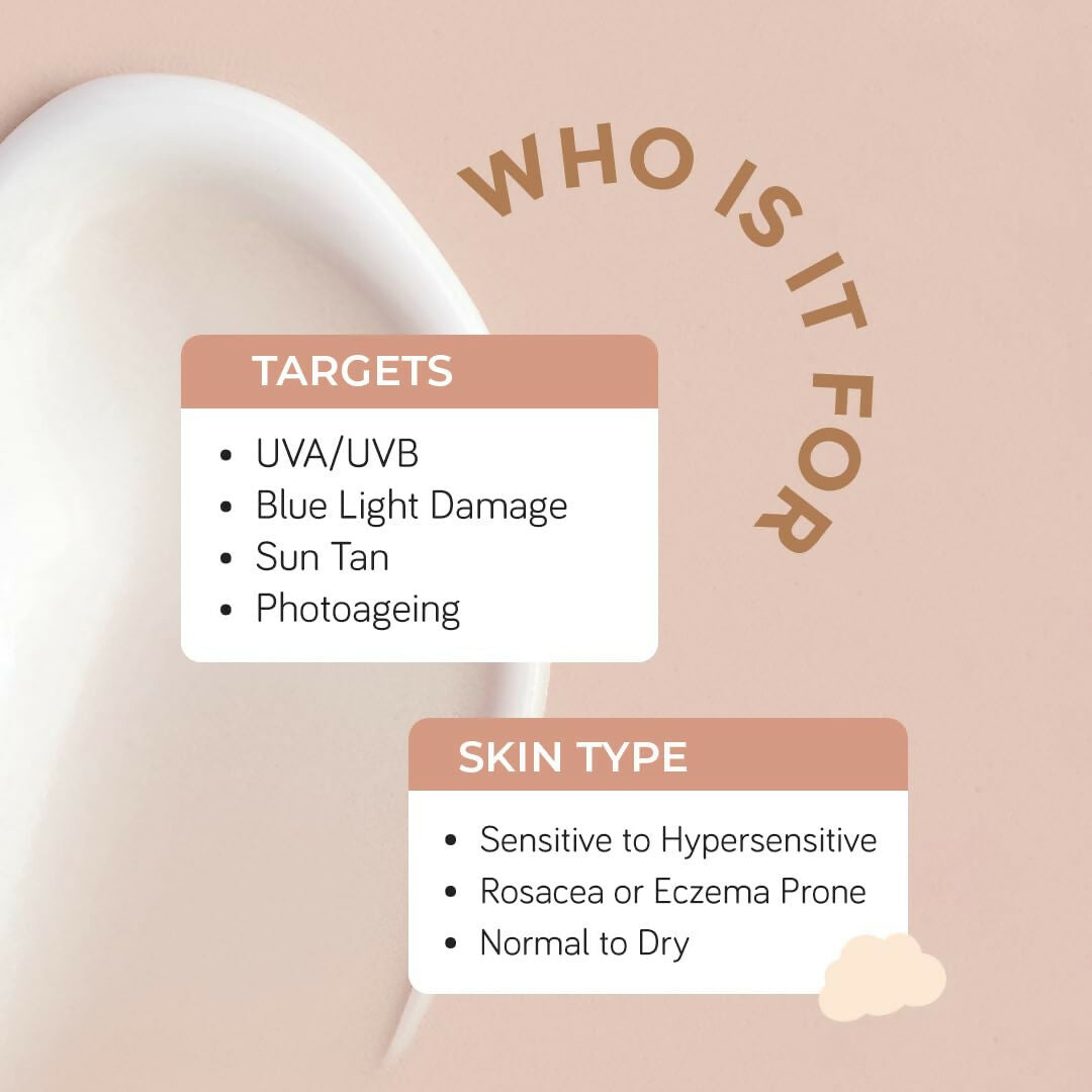 Moody SensiSoothe Mineral Brightening Sunscreen Serum with Ceramides & Rice