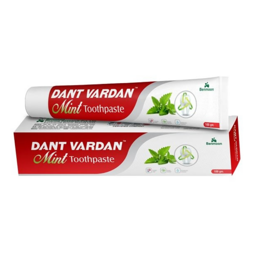 Buy Benmoon Ayurveda Dant Vardan Mint Toothpaste from DrMediCart, Ship from India to USA