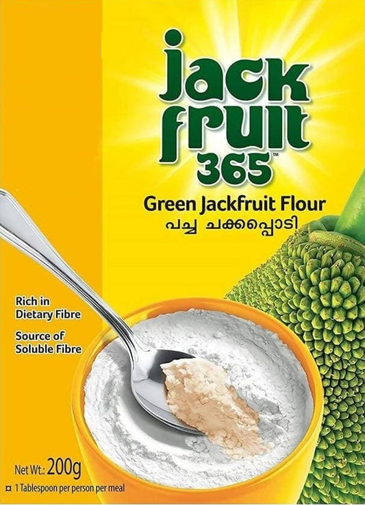 Buy Jackfruit365 Green Jackfruit Flour  -    400g  -    High Fiber, Gluten-Free Flour for Healthy Digestion & Blood Sugar Support - 400gm from DrMediCart, Ship from India to USA