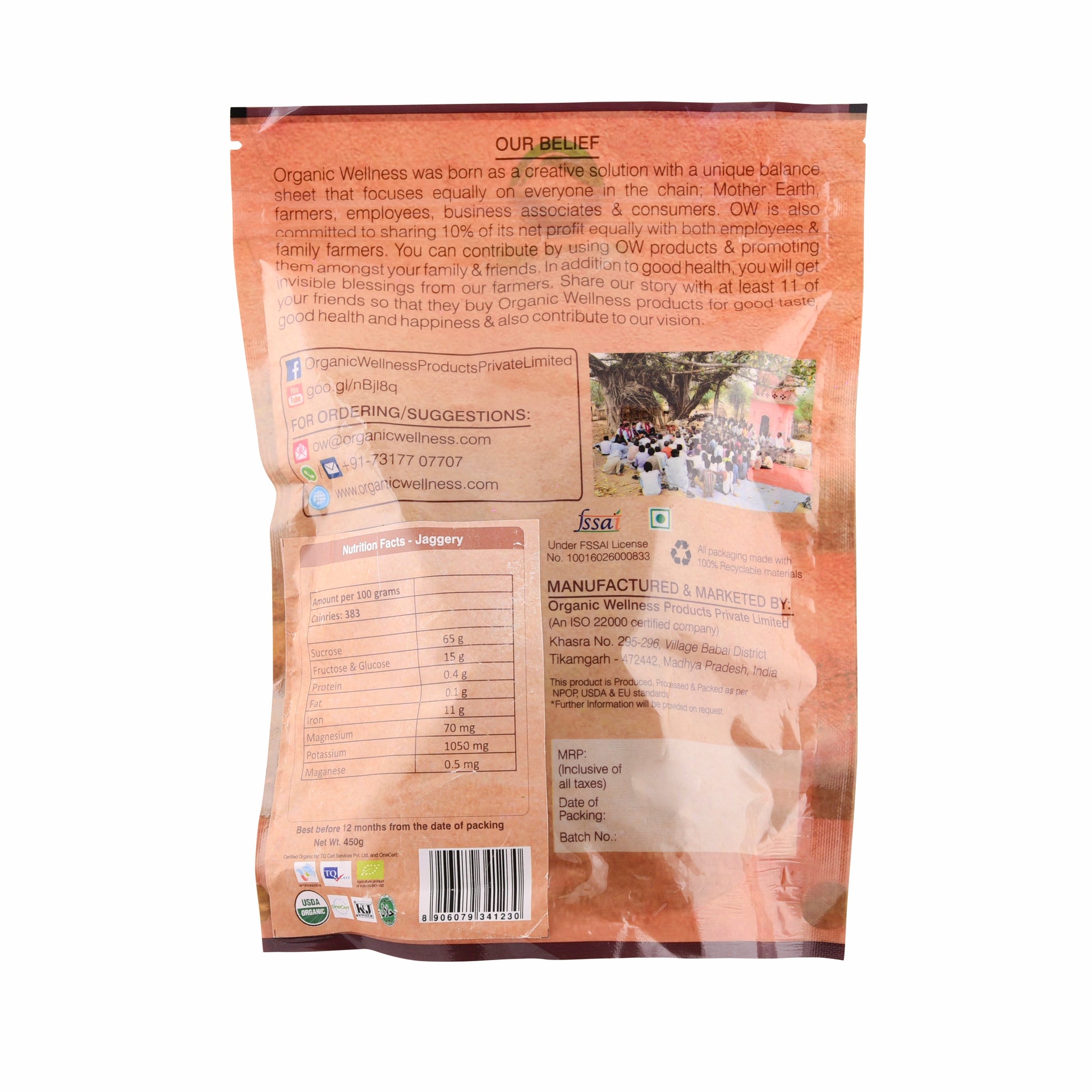 Organic Wellness Jaggery