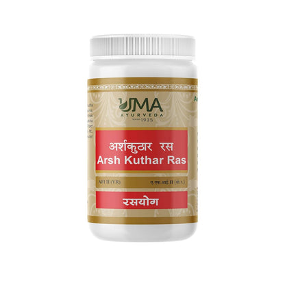 Uma Ayurveda Arsh Kuthar Ras Tablets - Drmedicart