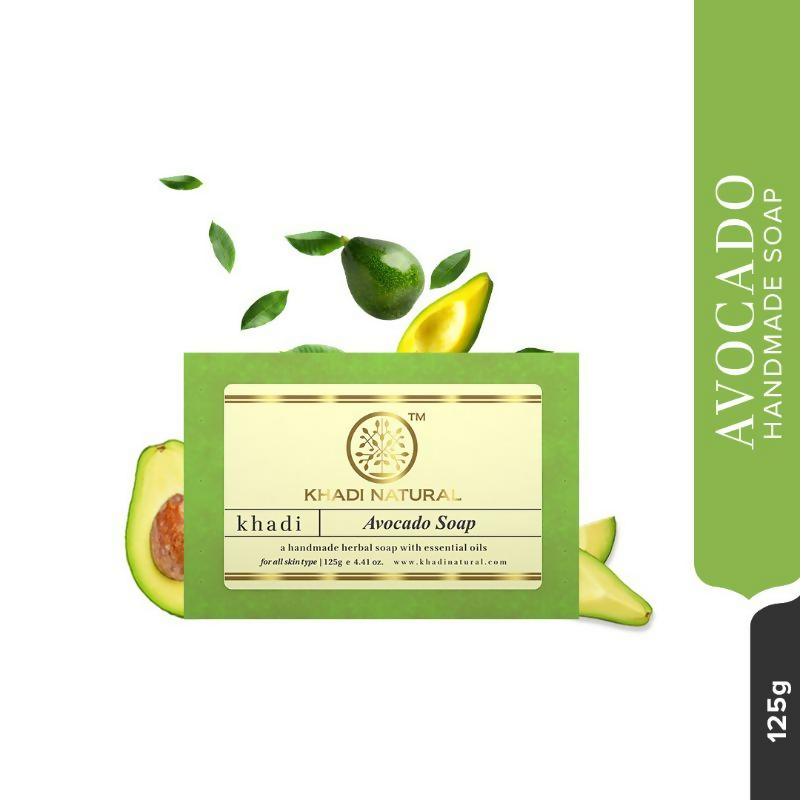 Khadi Natural Avocado Handmade Soap