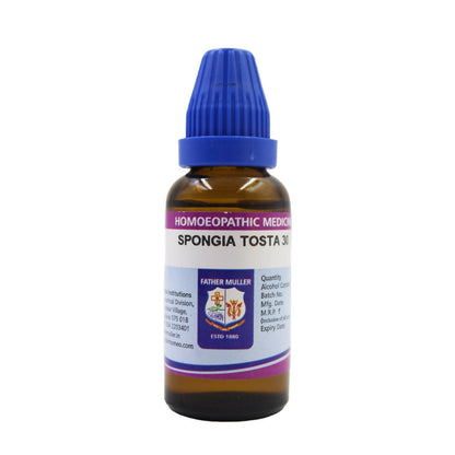 Father Muller Spongia Tosta Dilution