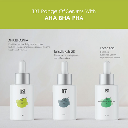 The Body Temple 25% AHA + 2% BHA & 5% PHA Peeling Solution for Face