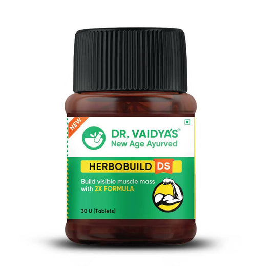 Dr. Vaidya's Herbobuild DS (Double Strength) Tablets