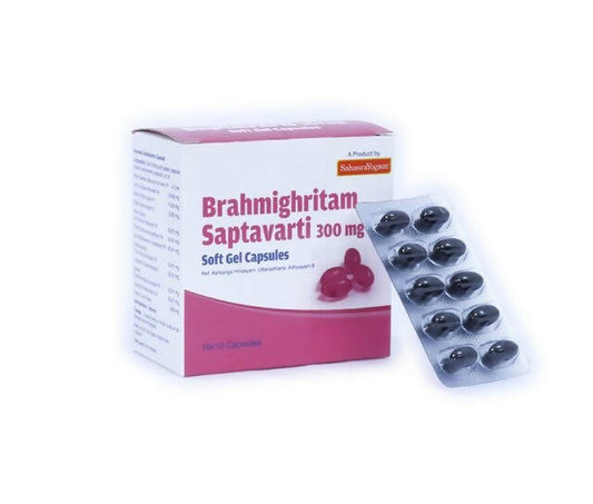 Sahasrayogam Brahmighritam Saptavarti Capsules