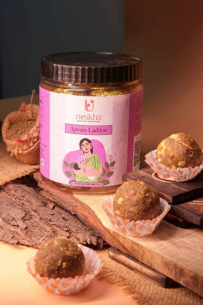 Nuskha Ajwain Laddoo (Post-Pregnancy)
