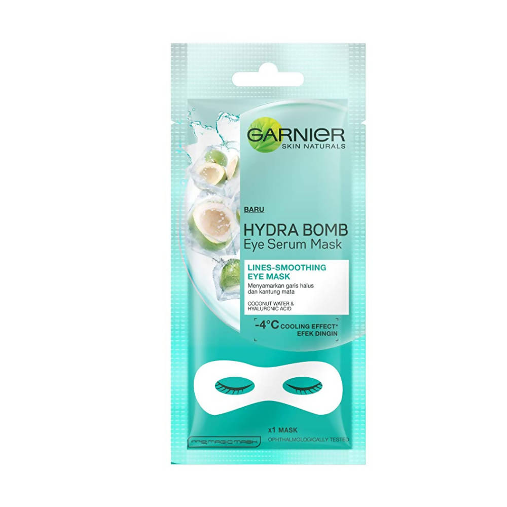 Buy Garnier Hydra Bomb Eye Serum Coconut Water Mask from DrMediCart, Ship from India to USA