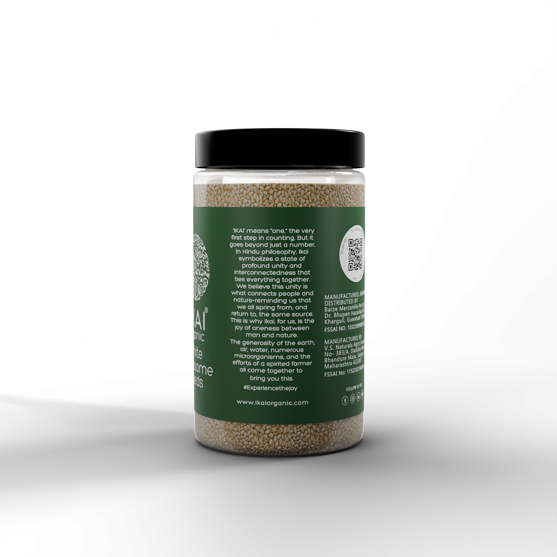 IKAI Organic White Sesame Seeds