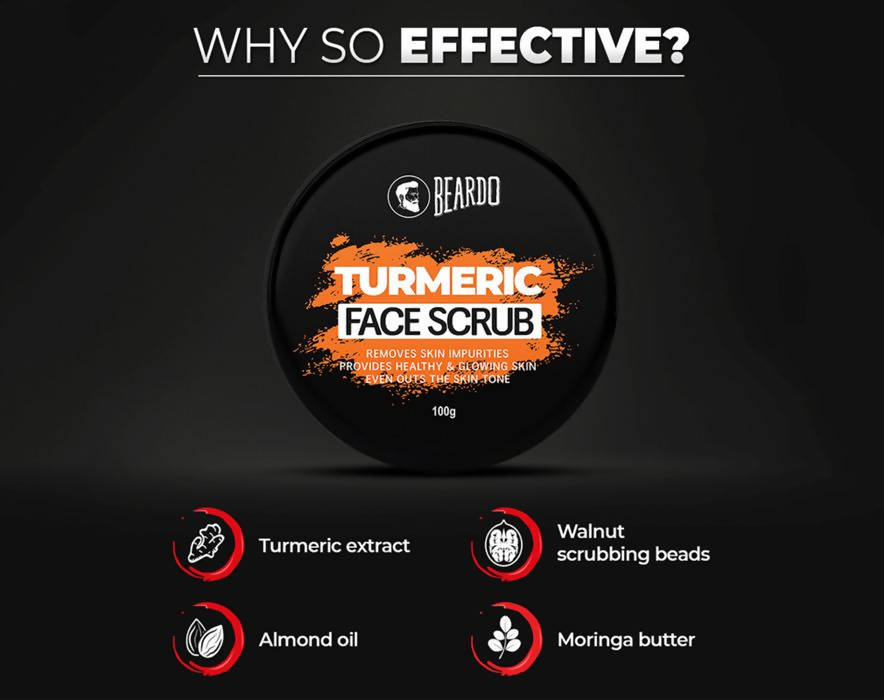 Beardo Turmeric Face Scrub - DrMediCart