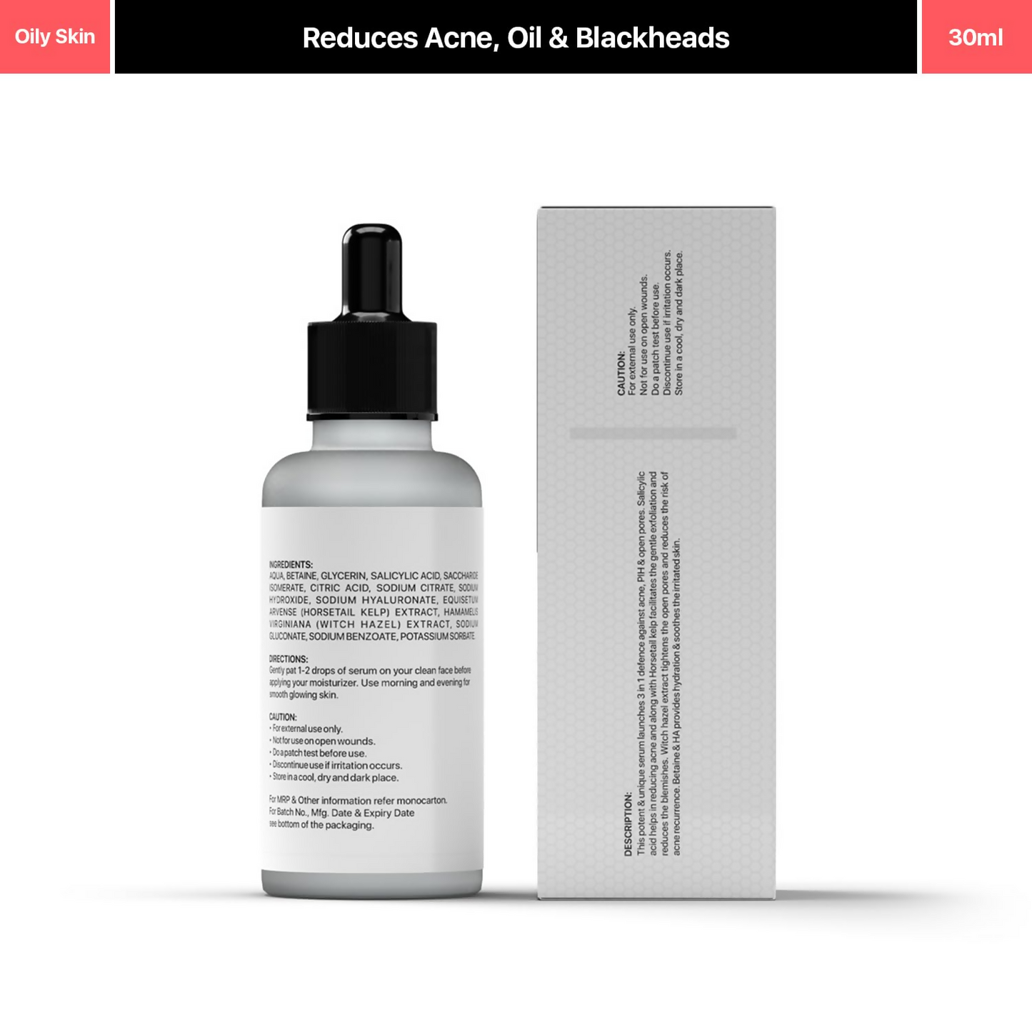 Underated Salicylic Acid 2% Betaine 3% Serum