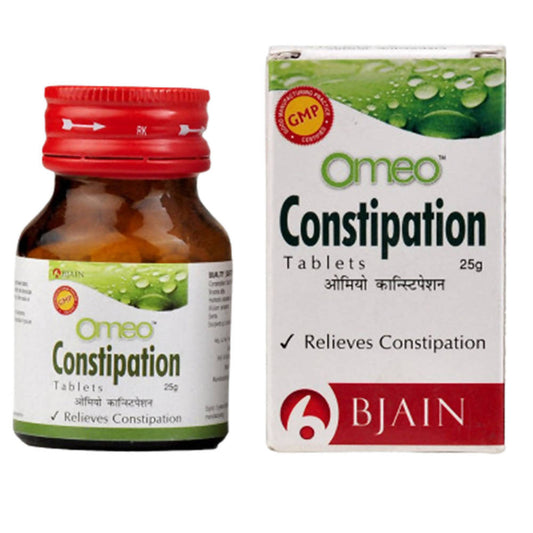 Buy Bjain Homeopathy Omeo Constipation Tablets from DrMediCart, Ship from India to USA