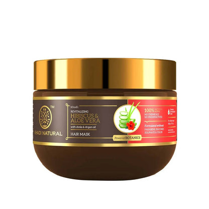 Buy Khadi Natural Hibiscus & Aloe Vera Hair Mask With Amla & Argan Oil from DrMediCart, Ship from India to USA